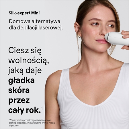 Braun IPL Silk·expert Mini PL1115 depilator IPL do ciała, twarzy, okolic bikini i pach