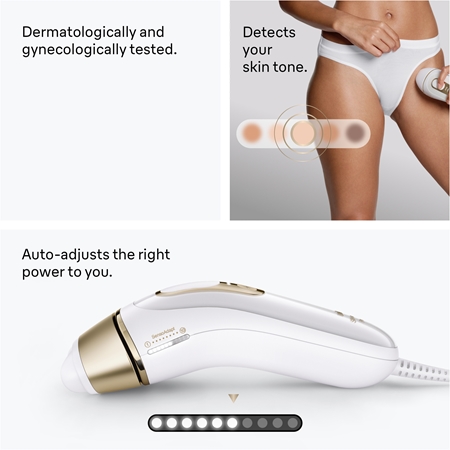 Braun IPL Silk·expert Pro 5 PL5221 smart IPL device for hair removal for the body, face, bikini area and underarms