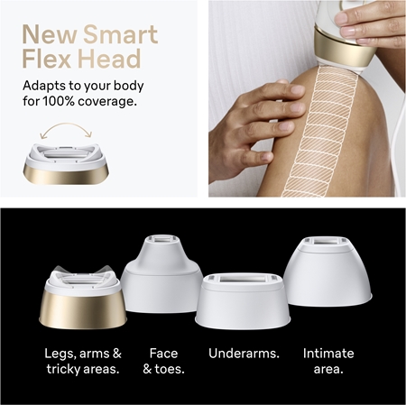 Braun IPL Silk·expert Pro 5 PL5412 smart IPL device for hair removal for the body, face, bikini area and underarms