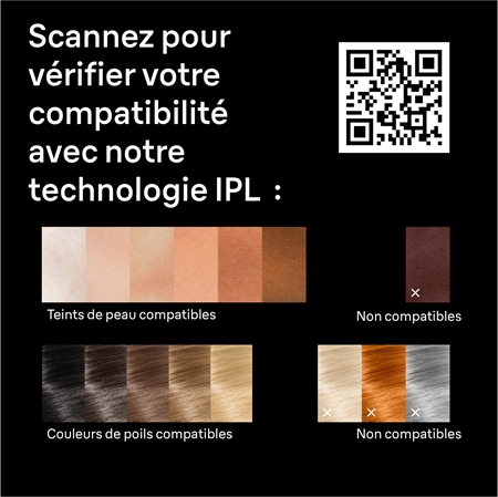 Braun Smart IPL Skin i·expert PL7321 épilateur IPL intelligent pour le corps, le visage, la zone du maillot et les aisselles