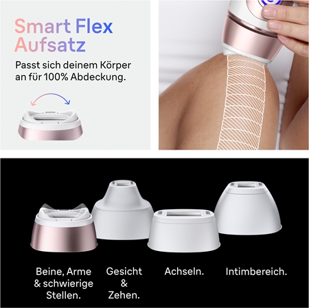 Braun Smart IPL Skin i·expert PL7432 intelligenter IPL-Haarentferner für Körper, Gesicht, Bikini- und Achselbereich