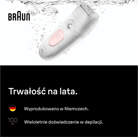 Braun Silk-épil 5 5-251 depilator do golenia na mokro i na sucho