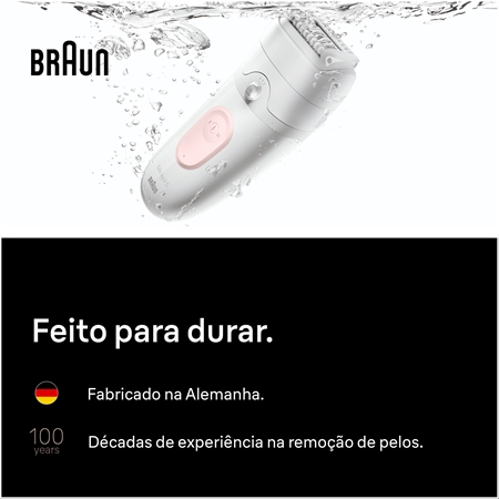 Braun Silk-épil 5 5-251 depiladora para depilação a seco e a molhado