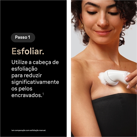 Braun Silk-épil 9 Flex SkinSpa 9-481 3D depiladora com cabeça totalmente flexível para depilação a seco e a molhado