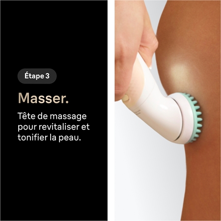 Braun Silk-épil 9 Flex SkinSpa 9-481 3D épilateur à tête entièrement flexible pour un rasage à sec ou sur peau humide