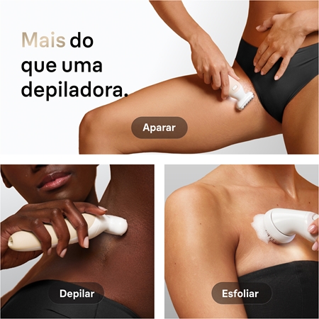 Braun Silk-épil 9 & All-In-One Series 7 conjunto para cabelo e corpo