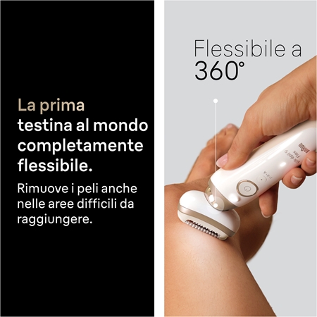 Braun Silk-épil 9 & All-In-One Series 7 set per capelli e corpo
