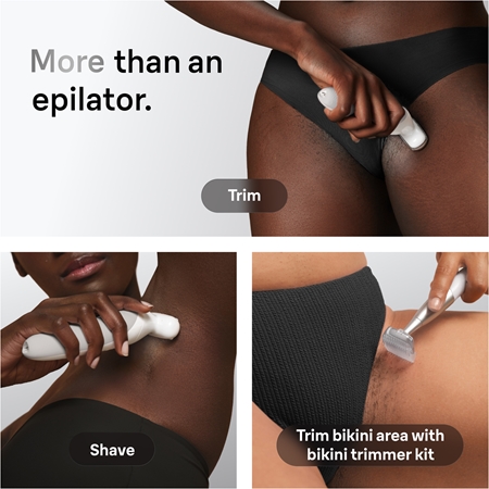 Braun Silk-épil 9 9-241 epilator with fully flexible head for wet or dry shaving