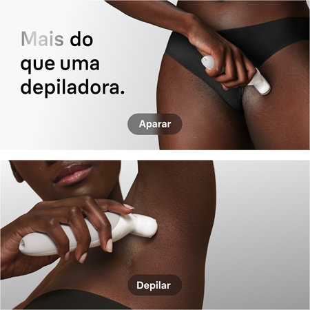 Braun Silk-épil 9 9-030 depiladora com cabeça totalmente flexível para depilação a seco e a molhado