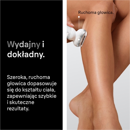 Braun Silk-épil 9 9-030 epilator z maksymalnie elastyczną głowicą do golenia na mokro i na sucho