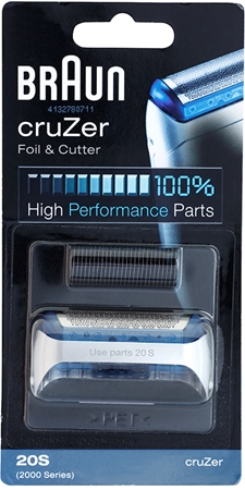 Braun Series 1  20S CombiPack cruZer tiras e lâminas de corte