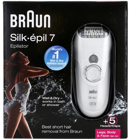 Braun Silk épil 7-7681 W&D epilátor