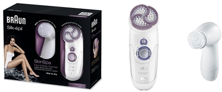 Braun Silk épil 7  909 Skin Spa W&D eksfoliacijski set