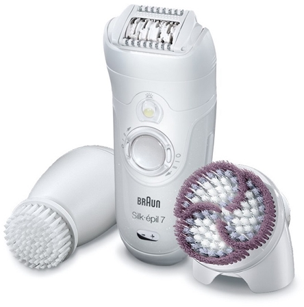 Braun Silk épil 7 7-929 SkinSPA епілятор з пілінг насадкою та щіткою для обличчя