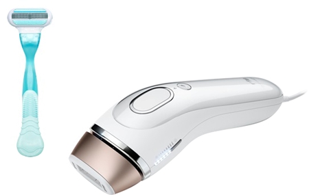 Braun Silk Expert IPL BD 5001 depiladora IPL para corpo e rosto + máquina Gillette Venus