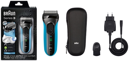Braun Series 3 3045s Wet & Dry rasoio