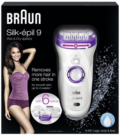 Braun Silk-épil 9 9-561V epilatore