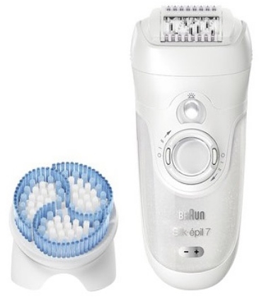 Braun Silk-épil  7-921E SkinSpa epilatore con spazzola esfoliante