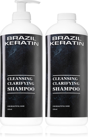 Brazil Keratin Clarifying Shampoo výhodné balení (pro všechny typy vlasů)