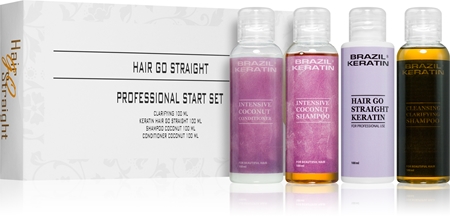 Brazil Keratin Start Set Set För skadat hår