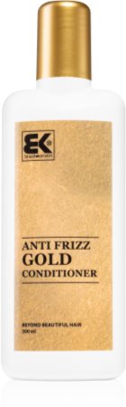 Brazil Keratin Gold Anti Frizz Conditioner κοντίσιονερ με κερατίνη για κατεστραμμένα μαλλιά
