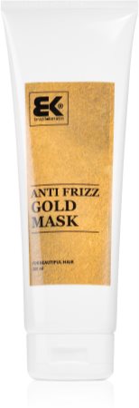 Brazil Keratin Gold Anti Frizz Mask αναγεννητική μάσκα κερατίνης για κατεστραμμένα μαλλιά