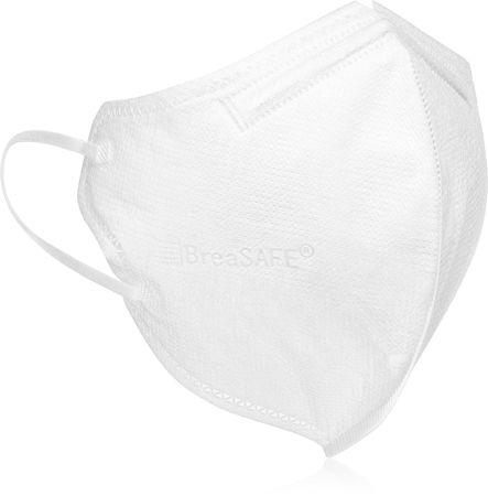 BreaSafe Respirátor FFP2 bílá respirátor