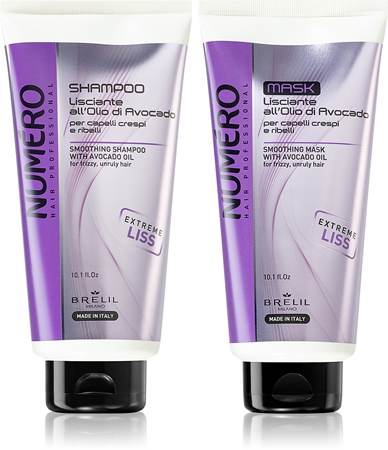 Brelil Professional Smoothing Set gift set for unruly hair