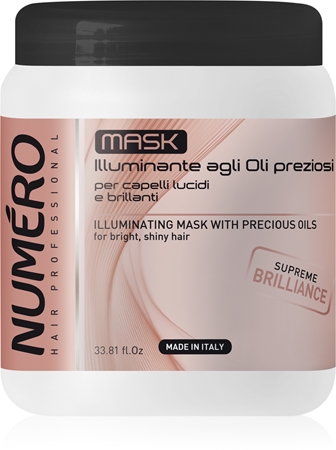 Brelil Numéro Illuminating Mask Lystergivande mask För glanslöst hår