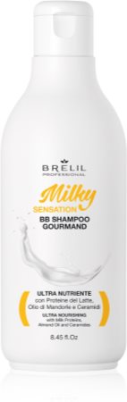 Brelil Numéro BB Milky Shampoo regenerierendes Shampoo für geschwächtes und beschädigtes Haar