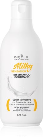 Brelil Numéro Milky Sensation BB Shampoo Regenererande schampo för svagt och skadat hår