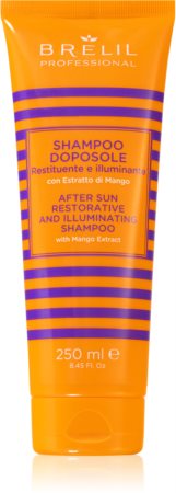 Brelil Numéro Solaire After Sun Shampoo Shampoo mit ernährender Wirkung für durch Chlor, Sonne oder Salzwasser geschädigtes Haar