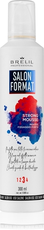 Brelil Professional Salon Format Strong Mousse spuma pentru fixare puternica pentru intarire