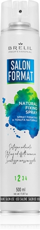 Brelil Professional Salon Format Natural Fixing Spray Hårspray För fixering och form