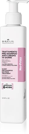 Brelil Professional No Frizz 14 Days No Frizz Treatment před-šamponová péče pro nepoddajné a krepatějící se vlasy