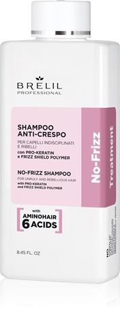 Brelil Professional No Frizz šampon pro nepoddajné a krepatějící se vlasy