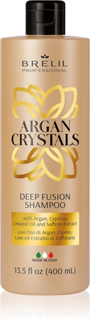 Brelil Professional Cristalli di Argan Deep Fusion Shampoo hydratisierendes Shampoo mit Arganöl