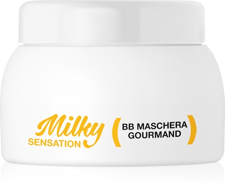 Brelil Professional Milky Sensation BB Mask máscara de nutrição profunda para cabelos crespos e inflexíveis