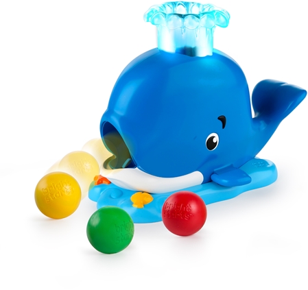 Bright Starts Whale Popper sonaglio