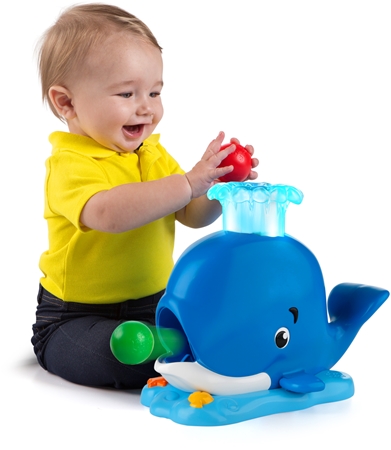 Bright Starts Whale Popper sonaglio