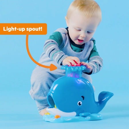 Bright Starts Whale Popper sonaglio