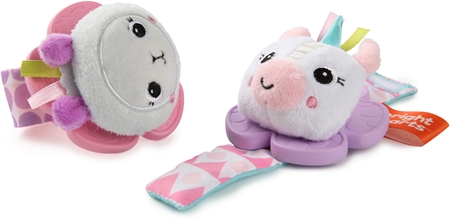 Bright Starts Wrist Pals Toy håndrangle med bidering