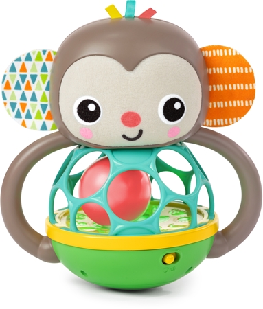 Bright Starts Grab & Giggle Monkey™ aktivity hračka