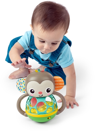 Bright Starts Grab & Giggle Monkey™ aktivity hračka
