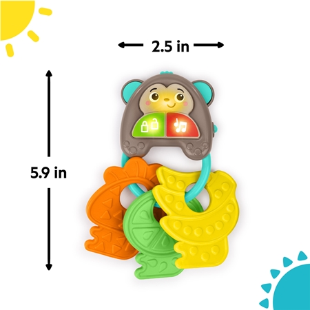 Bright Starts MonKeys zenélő játék