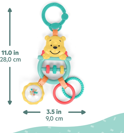 Bright Starts Winnie the Pooh Busy Bear jouet d’activité