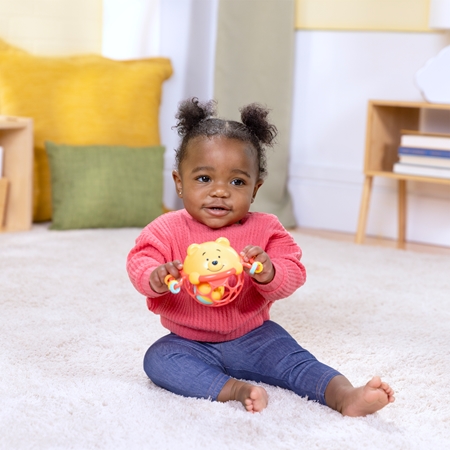 Bright Starts Winnie the Pooh Jingle & Shake Oball rangle