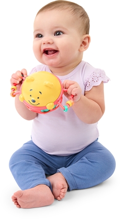 Bright Starts Winnie the Pooh Jingle & Shake Oball rangle