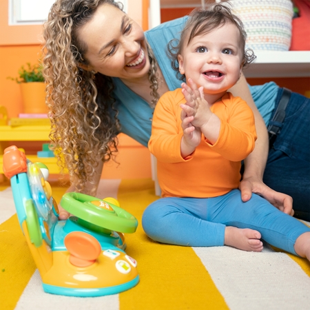Bright Starts Lights & Colors Driver activity toy with melody