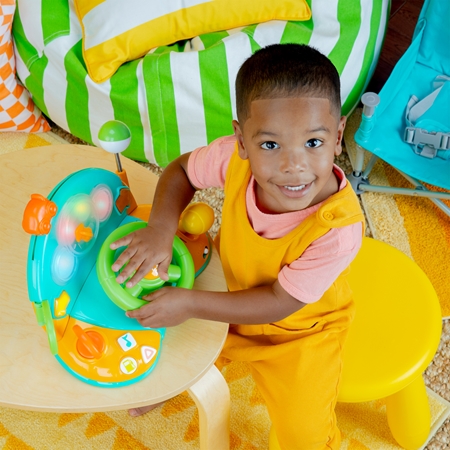 Bright Starts Lights & Colors Driver activity toy with melody